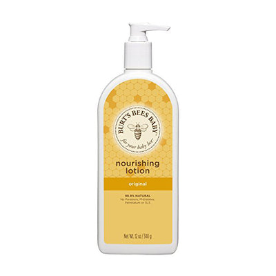 Burt's Bees Baby Nourishing Lotion, Original, 12 Ounces