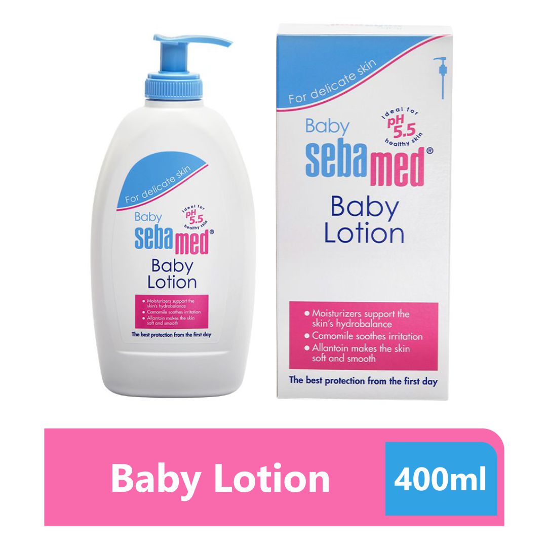 Sebamed Baby Lotion - 400 ml Moisturizers support the skin's hydro balance