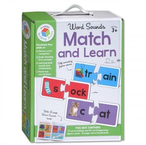 Word Sounds Match and learn by Hinkler