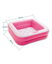 Intex Inflatable Swimming Pool Square - Pink