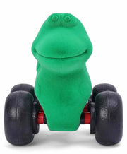 Rubbabu Pull Along Dinosaur Toy - Green