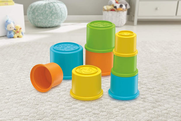 stacking cups multicolor