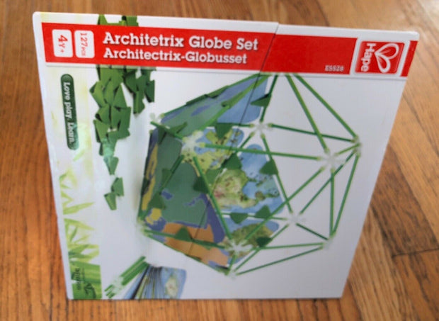 Hape Bamboo Globe Architetrix Set
