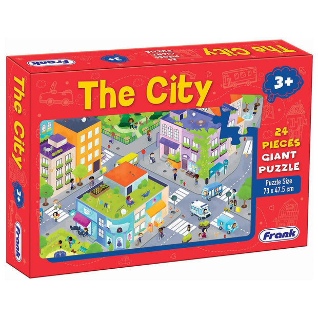 Frank The City Puzzle - 24 Pieces
