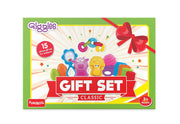 Giggles - Gift Set Classic , Multicolour Baby Toy Gift Set for New Born , Stack,Nest,Link,Squeakers,Teether,Rattle ,