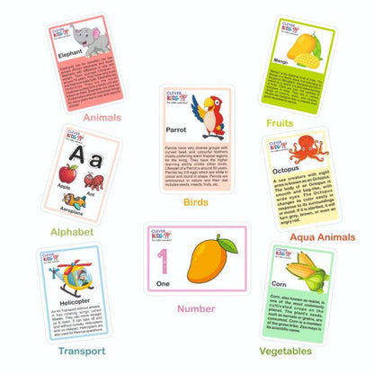 8 in 1 Flash Cards