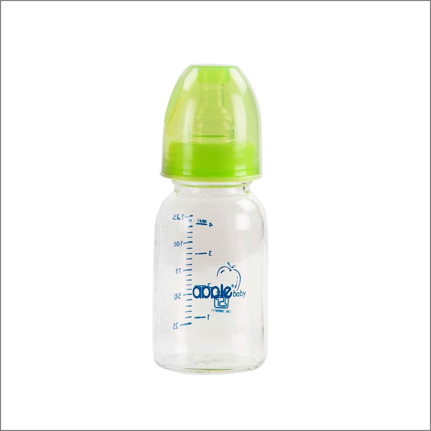 GLASS FEEDING BOTTLE_125ML_01A89-4OZ