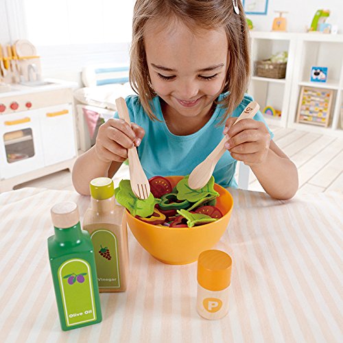 Hape - Wooden Garden Salad Supermarket & Food Playsets for Kids age 3Y+