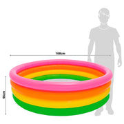 Intex Sunset Glow Inflatable Paddling Swimming Pool, Kid's , 168 x 46 cm