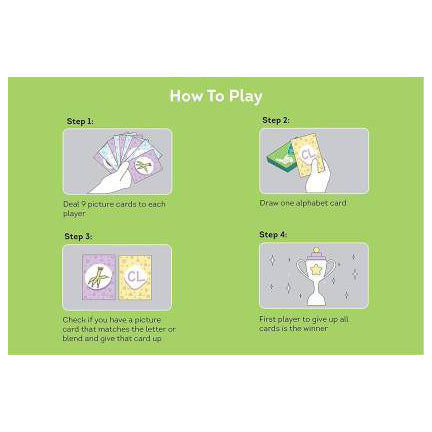 Cuweeosity Letter Go Getter, Educational Game  (Multicolor)