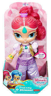 Talk and sing shimmer doll
