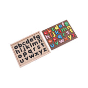 Hilife English Lowercase Alphabet 3-Layer Board Puzzle - 26 Pieces