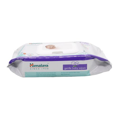 Himalaya Baby Wipes - Gentle Baby, 72 pcs Pouch