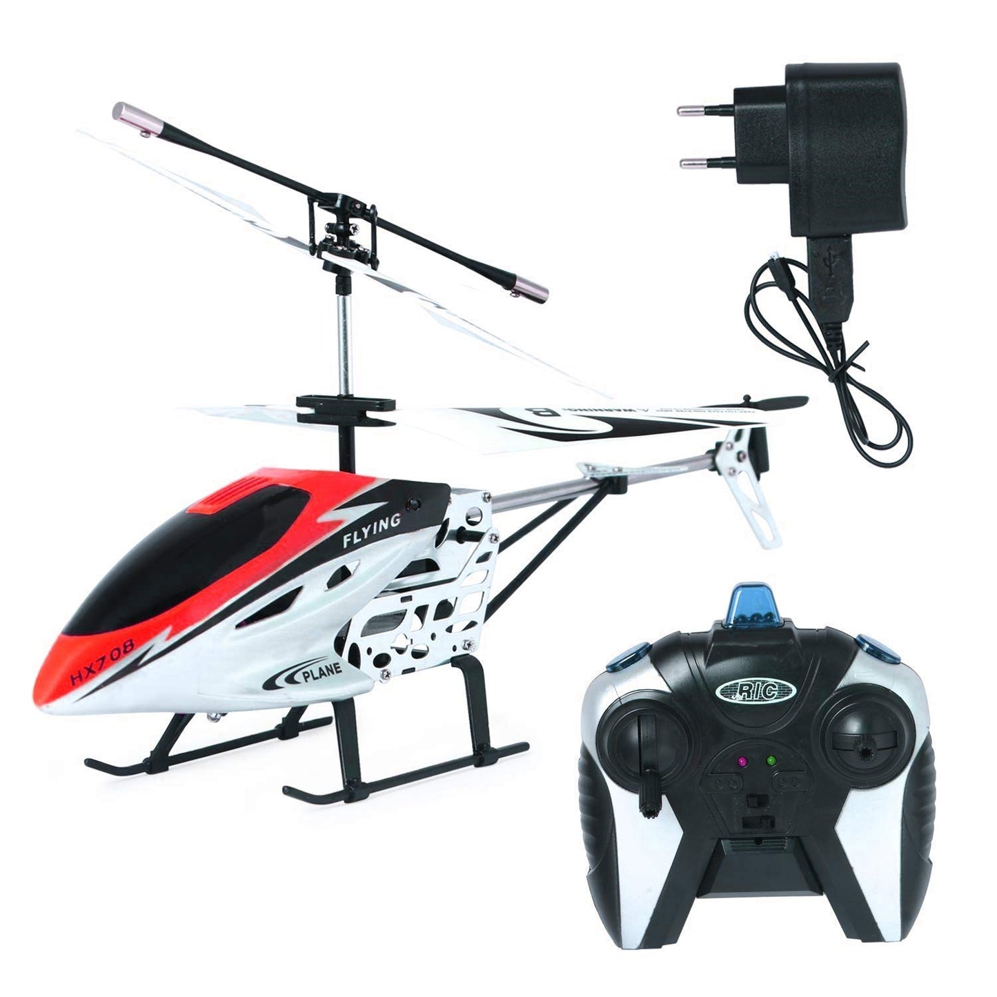 Enterprises Presents V max Remote Control RC Helicopter with Rechargeable Batteries and Unbreakable Blades HX708