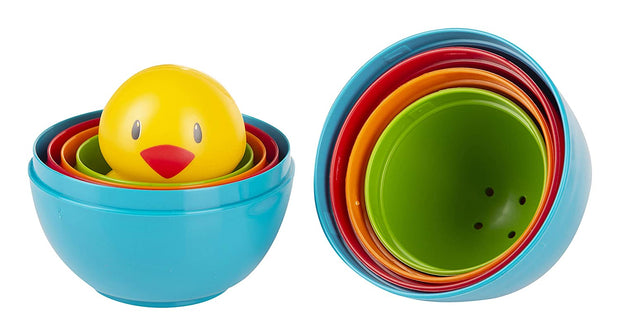 Funskool Link, Stack and Nest Toy Set,Multicolor