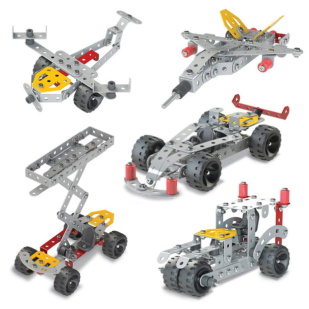 Zephyr Metal Mechanix - 3, Construction Toy,Building Blocks,Educational Toys,for 6+ yrs Boys and Girls, Multicolor