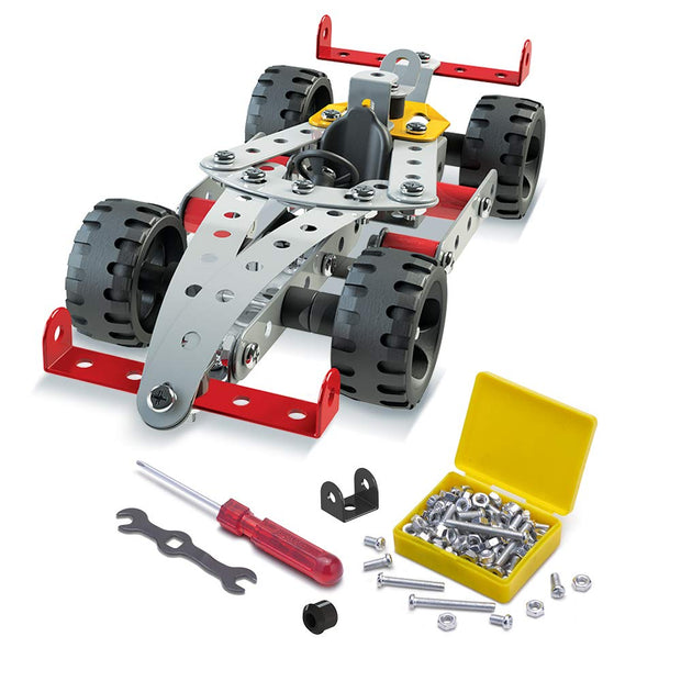 Zephyr Metal Mechanix - 3, Construction Toy,Building Blocks,Educational Toys,for 6+ yrs Boys and Girls, Multicolor