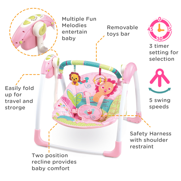 MASTELA- Deluxe Portable Swing