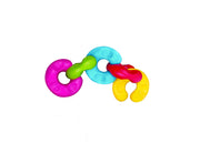 Giggles - Gift Set Classic , Multicolour Baby Toy Gift Set for New Born , Stack,Nest,Link,Squeakers,Teether,Rattle ,