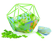 Hape Bamboo Globe Architetrix Set