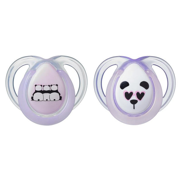 Tommee Tippee Closer To Nature Any Time Soothers 0-6 Months 2 Pack