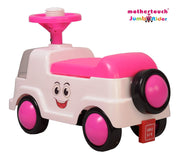 Mothertouch Jumbo Rider Ride On for Infants and Kids (Pink)