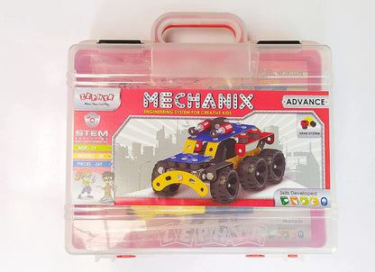 MECHANIX Metal, Plastic, And Rubber Mechanix Advance Series, Multicolor, 7+ Years, 249 Pieces