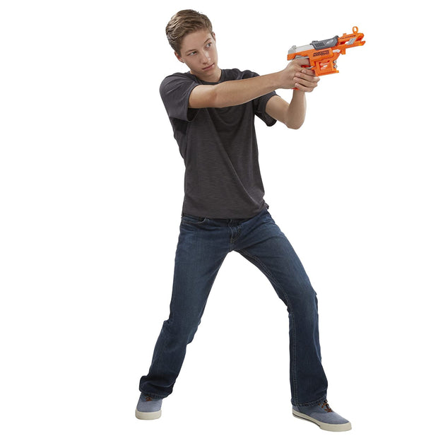 Nerf FalconFire AccuStrike Elite Blaster, Dart Storage, Includes Official AccuStrike Elite Darts Designed For Greater Accuracy, For Kids Ages 8 and up