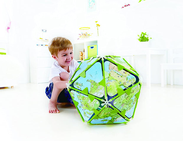 Hape Bamboo Globe Architetrix Set