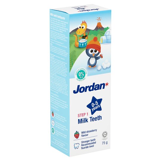 Jordan Kids Toothpaste , 0-5 Years, 75g