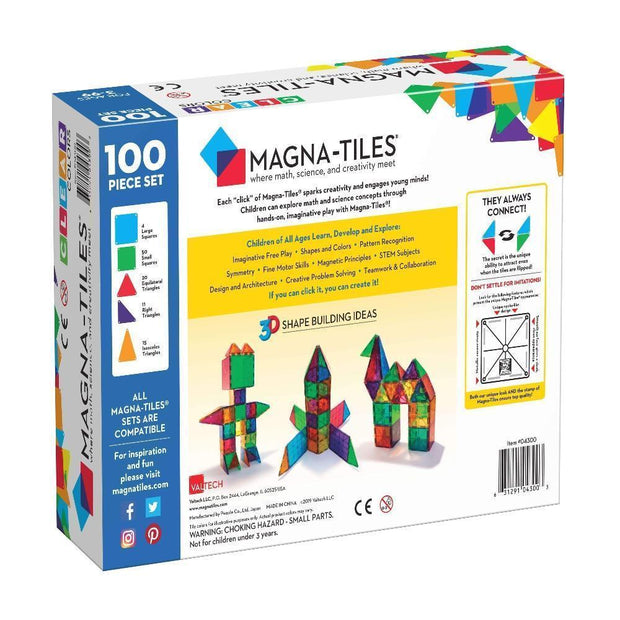 Magna Tiles Metropolis 100-Piece Set (Toycra)