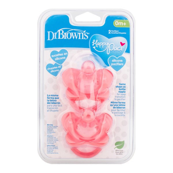 Dr. Brown’s™ HappyPaci™ Silicone Pacifier, 2 count