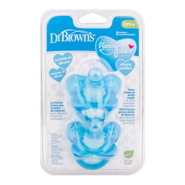 Dr. Brown’s™ HappyPaci™ Silicone Pacifier, 2 count
