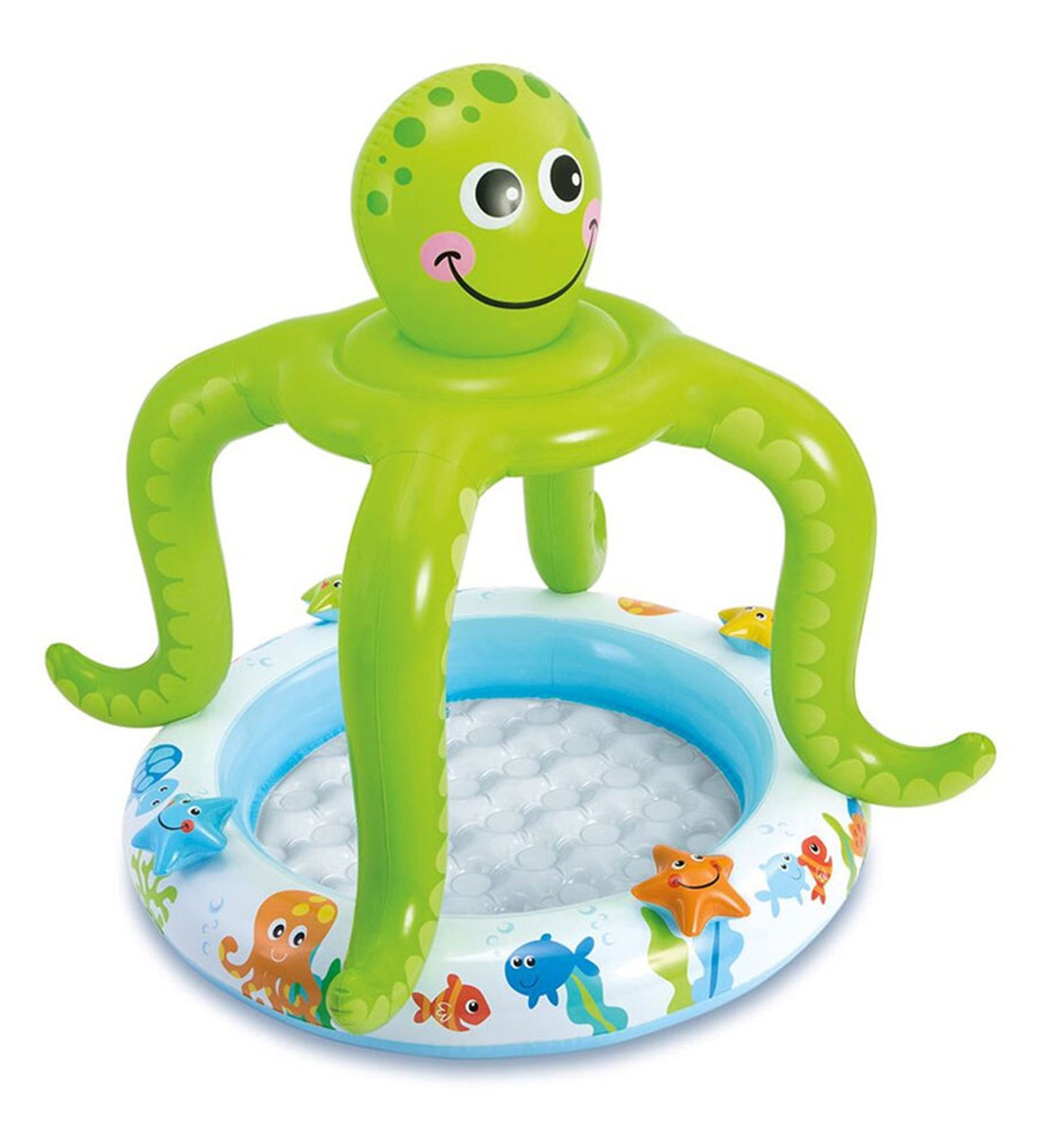 Octopus Inflatable Pool in Green Colour