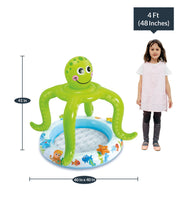Octopus Inflatable Pool in Green Colour