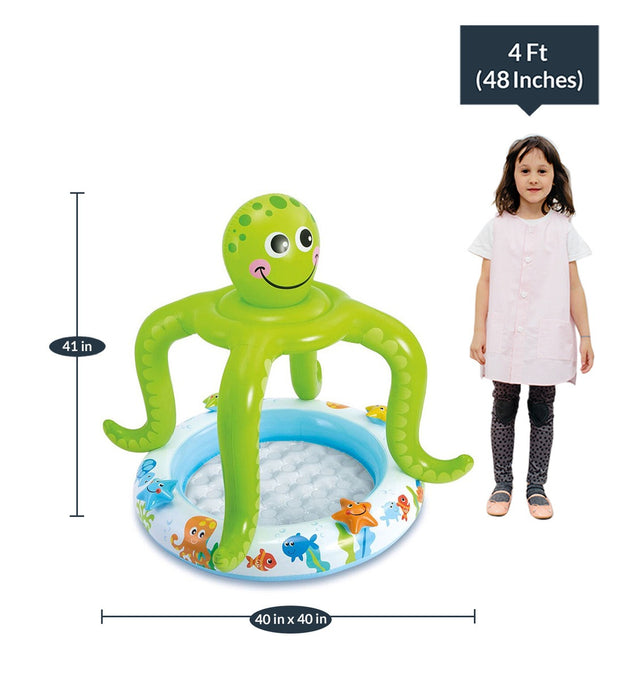 Octopus Inflatable Pool in Green Colour